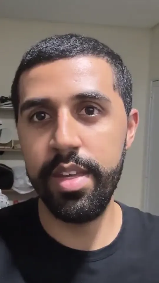 A gravação bruta, antes da edição
